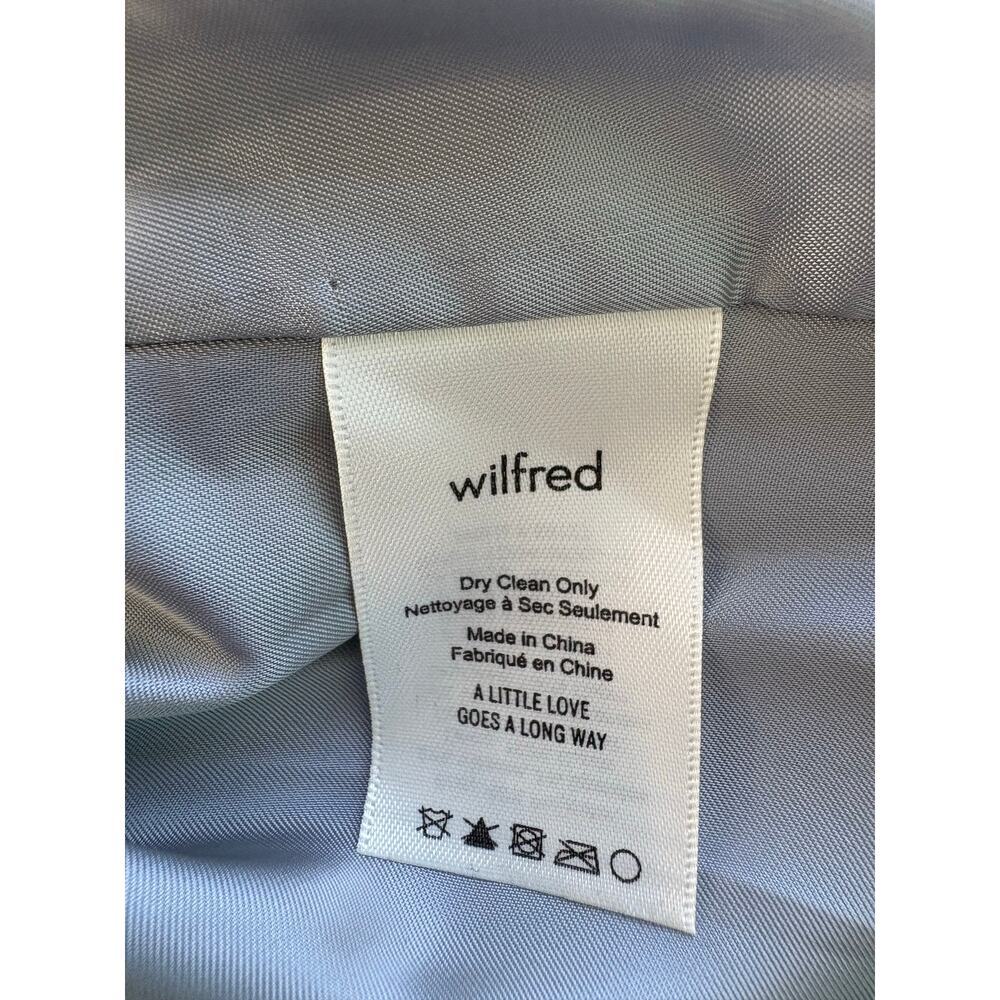 Wilfred Aritzia Isabelle Plaid Mini Dress Gray Black Size 2 Check 90s Sleeveless - Picture 7 of 8